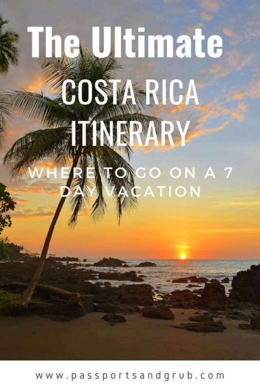 Costa Rica Itinerary