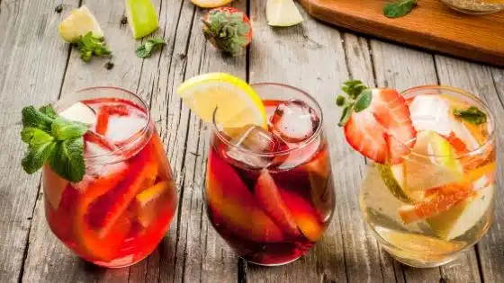 strawberry Rose Sangria