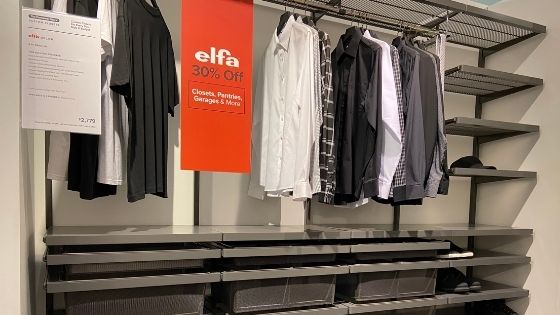 Elfa Closet System Review Self, Weight Limit Elfa Shelving